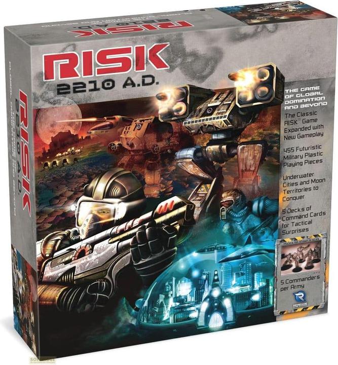 Actual product image Renegade Avalon Hill Brettspiel Risk 2210 A.D. *Englische Version* (English, 2 - 5 Players)