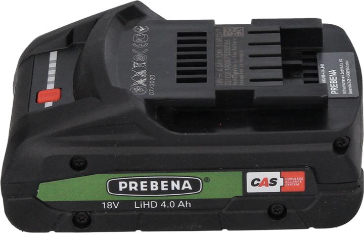 Actual product image Prebena LiHD Battery Pack 18 V 4.0 Ah Li-Ion Battery CAS System (18 V)