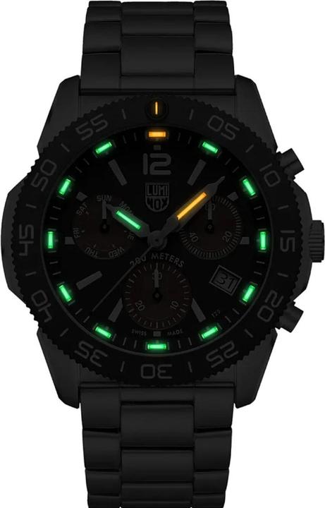 Actual product image Luminox Pacific Diver Chrono 3140 Series (Analogue wristwatch, Chronograph, 44 mm)