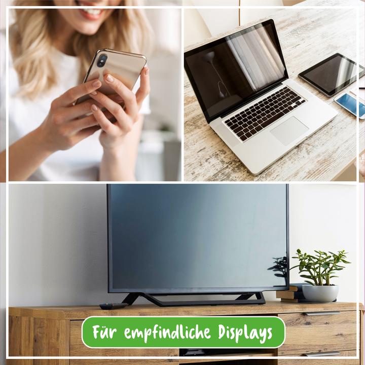 Produktbild Poliboy Bildschirm Feuchttücher - 3x15 Tücher - inklusive Leder Pflege Probe (45 x)