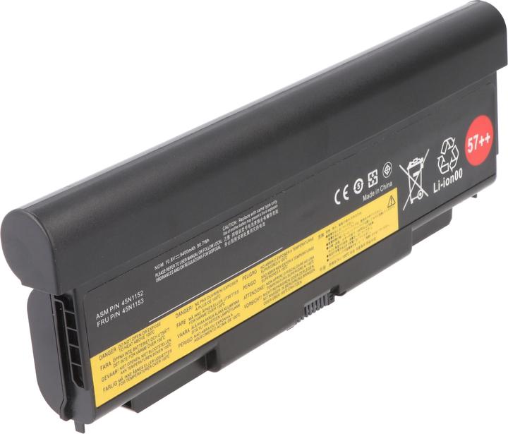 Produktbild AccuCell Akku Lenovo ThinkPad T440p, T540p, 57++ (8740 mAh)