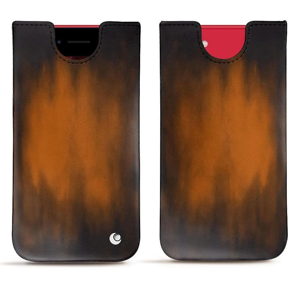 Thumbnail - Noreve Lederschutzhülle (Apple iPhone SE (2nd Gen), Apple iPhone SE (3rd Gen)), Smartphone Hülle, Braun