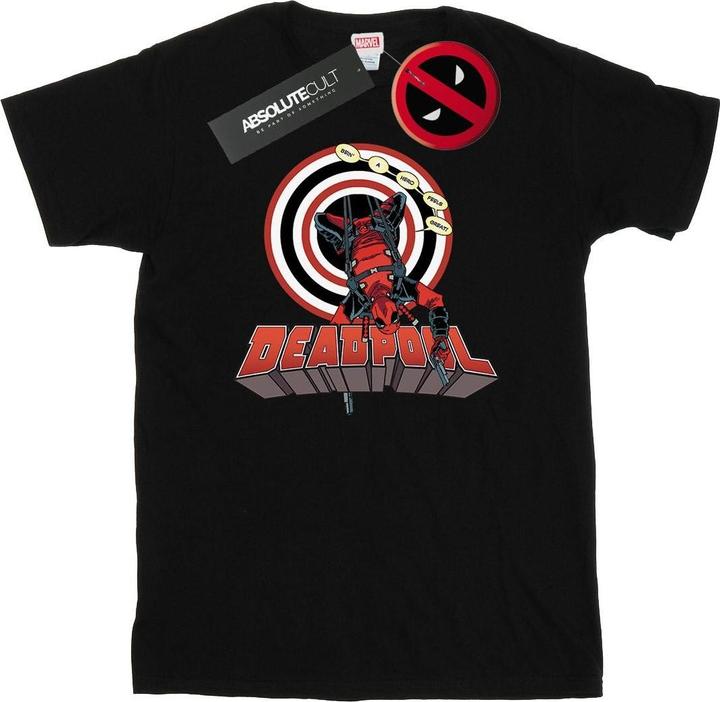 Actual product image Mens Deadpool Upside Down T-Shirt (L)