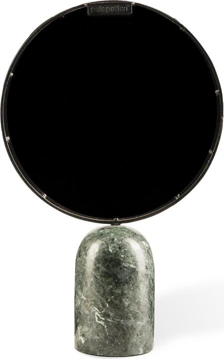 Image du produit Pols Potten Miroir rond sur pied en marbre 34 cm - Vert (Ø 34 cm)