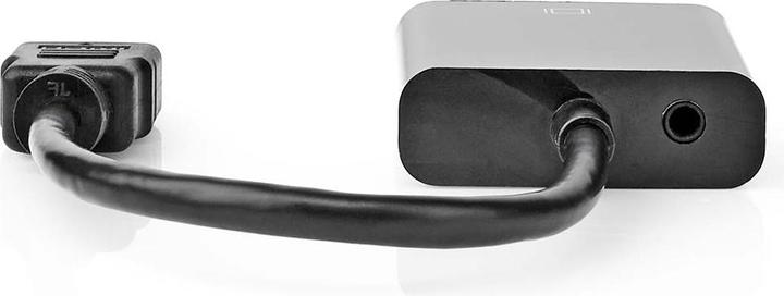 Productafbeelding Nedis HDMIT -kabel HDMIT male VGA female / 3,5 mm female 1080p Vernikkeld 0,20 m Straight PVC Weak (0.20 m)