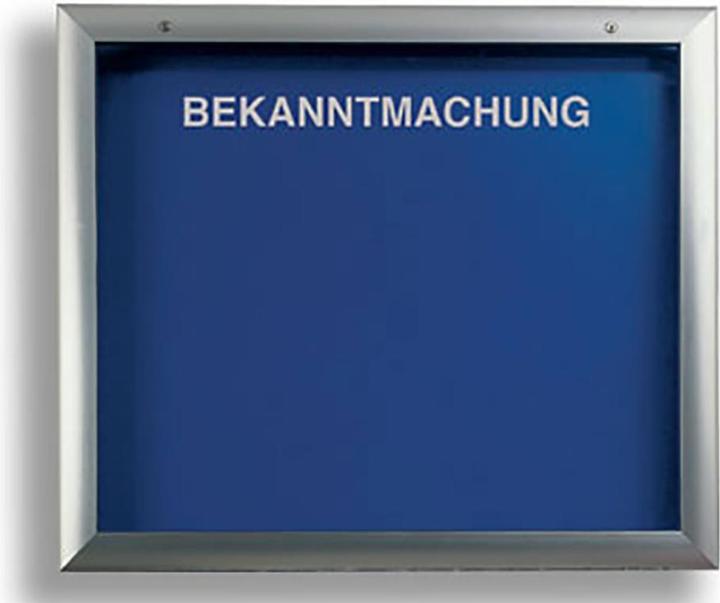 Actual product image kaiserkraft Showcase for indoor and outdoor use (Magnet board, 80 x 54 cm)
