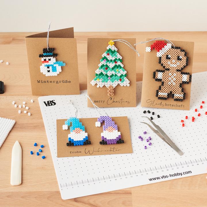 Actual product image VBS XXL double cards with envelopes "Kraft paper" (50 pcs.)