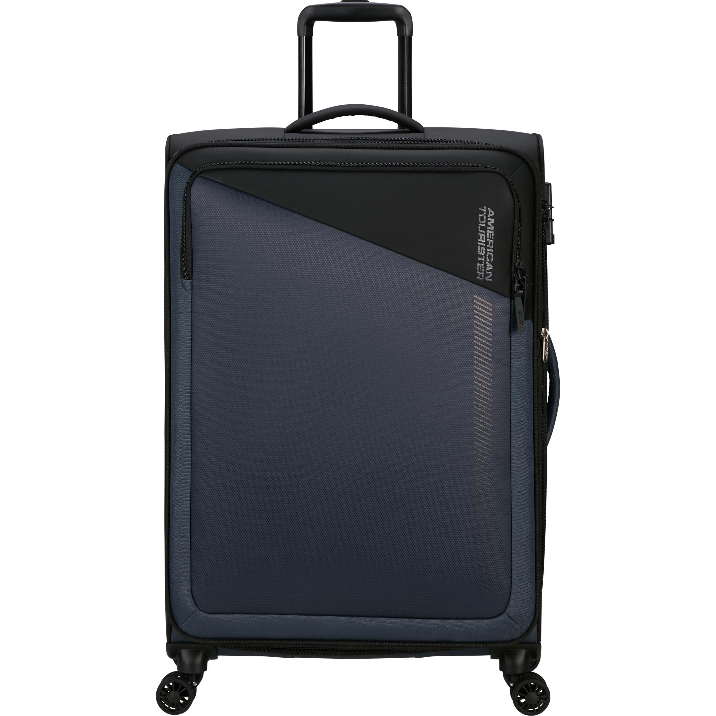 American Crew, Koffer, Koffer & Trolley Daring Dash Spinner L EXP, Schwarz, (107 l, XL (ab 115l))