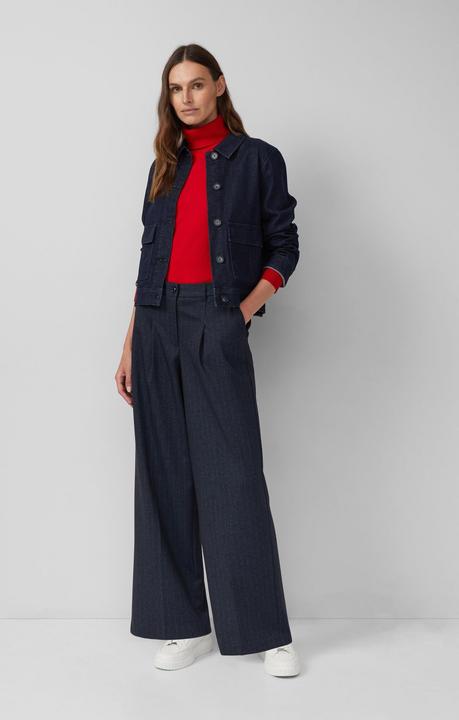 Produktbild S.Oliver Strickpullover Feinstrickpullover mit Rollkragen (34)