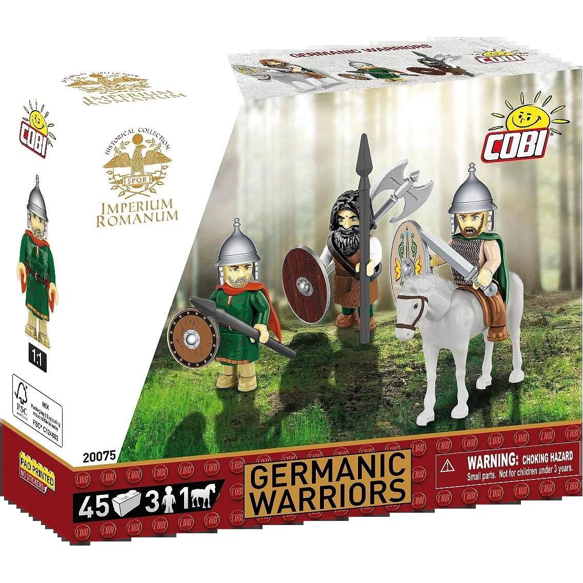 Cobi Imperium Romanum Germanic Warrior 45T (20075)