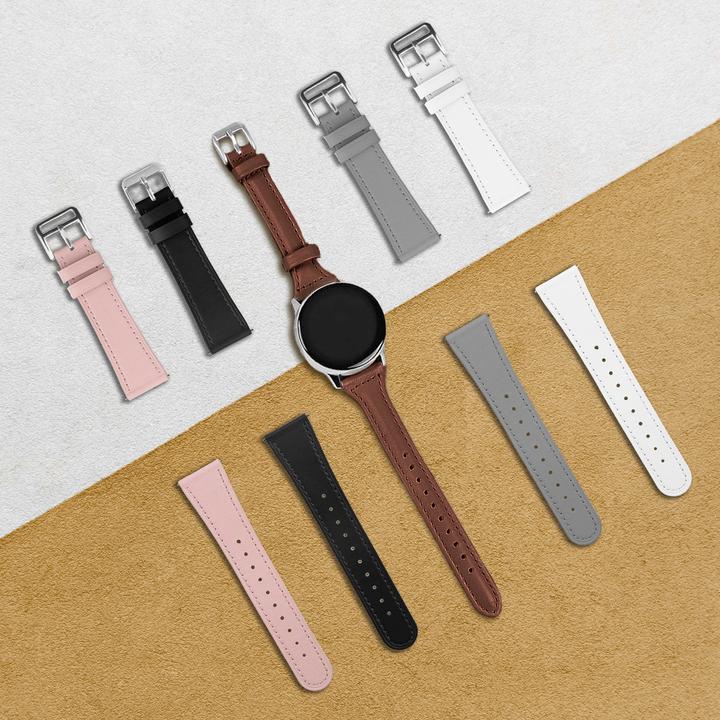 Produktbild Strap-it Lederarmband (20 mm, Leder)