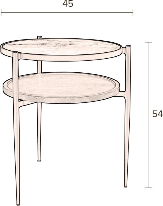 Actual product image Dutchbone Bella (Ø 45 x 54 cm)