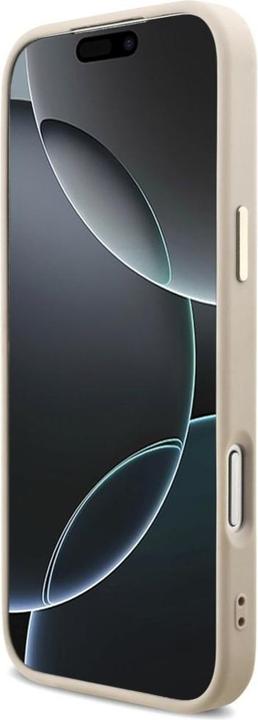 Immagine prodotto Guess Case Magsafe 4G PU Leather Case With Triangle Logo And Gold Metal Camera Frame For iPhone 17 P (Apple iPhone 17 Pro Max)