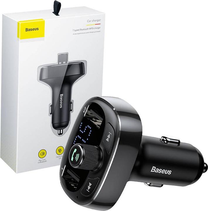 Baseus T-typed S-09 Bluetooth FM Transmitter