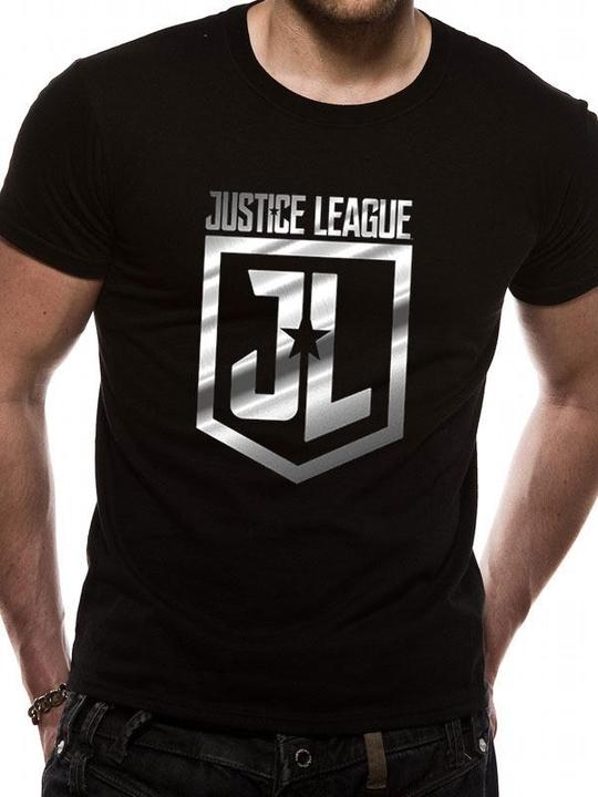 Immagine prodotto HEO Justice League: maglietta con logo in lamina (S)