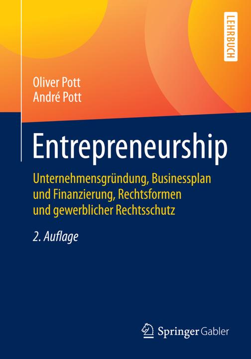 Produktbild Entrepreneurship (Deutsch, André Pott, Oliver Pott, 2015)