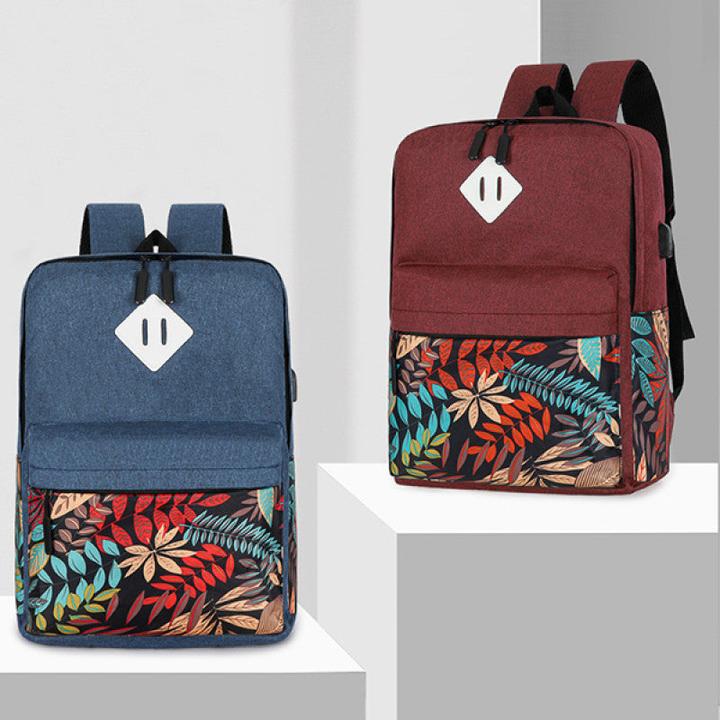Immagine prodotto Only-Bags.Store Zaino 3 pezzi, 1 set di borsa casual per computer e scuola con borsa a tracolla e mini portamonete