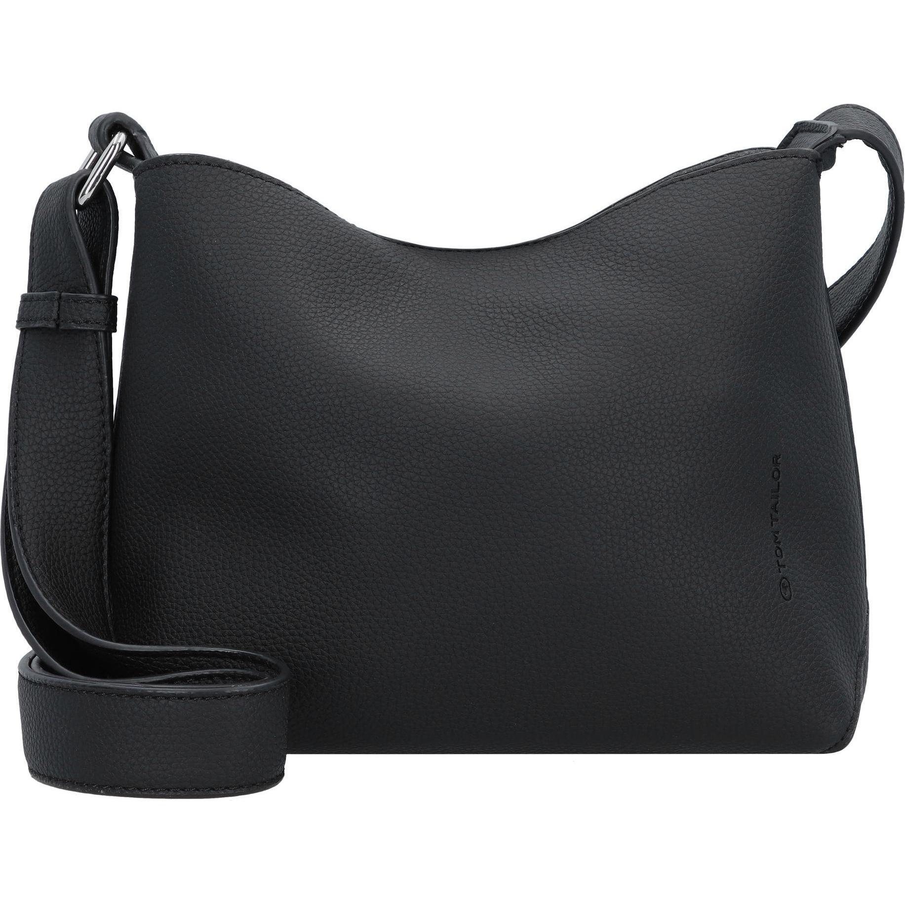 Tom Tailor, Handtasche, Angie Umhängetasche 23 cm, Schwarz