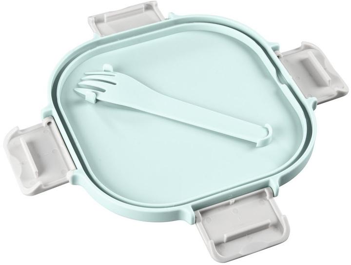 Actual product image Xavax Lunch box, with fork, 1700 ml, pastel blue