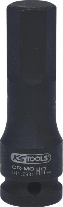 Actual product image KS Tools 1/2" power bit socket (17 mm)