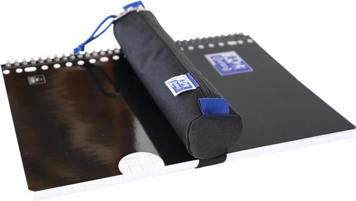 Actual product image Oxford Kangoo Pencil Case Round Black