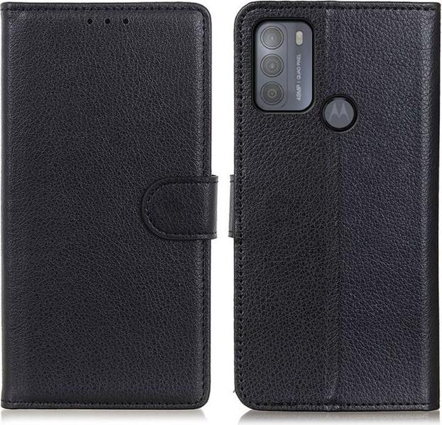 Produktbild MU Classic Litchi Leder Bookcover Series (Motorola Moto G50)