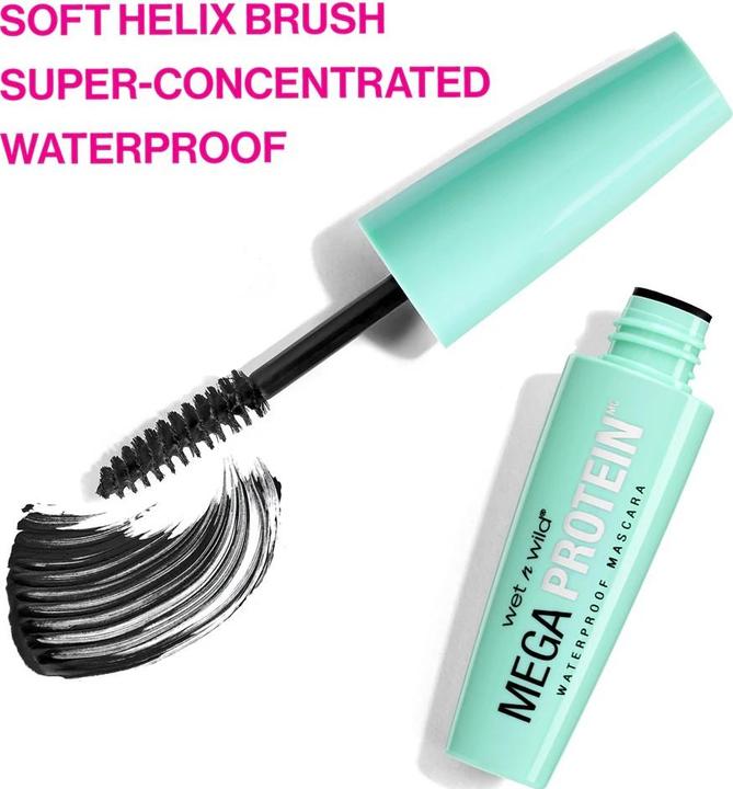 Image du produit Wet n Wild Mega Protein Waterproof Mascara E154A (Very Black)