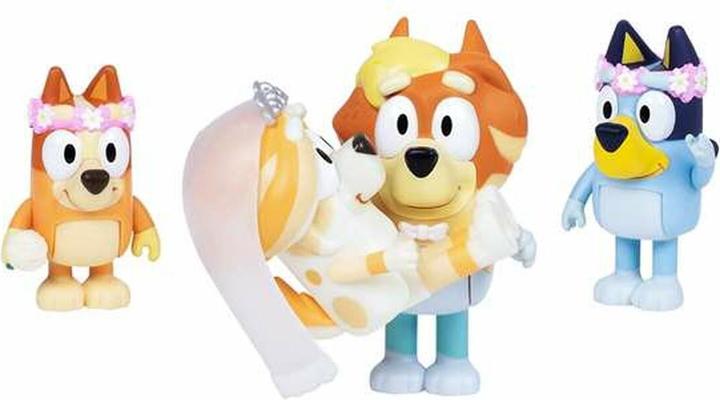 Image du produit Famosa Bluey assorted pack 4 figures