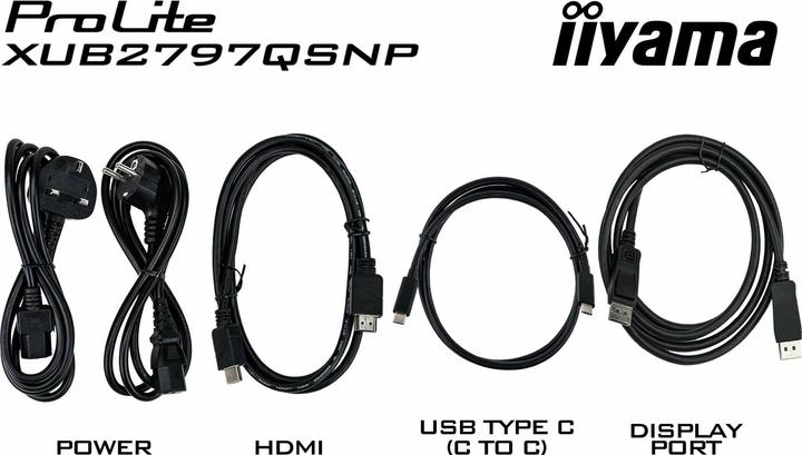 Immagine prodotto iiyama Monitor XUB2797QSNP-B1 (2560 x 1440 pixel, 27")