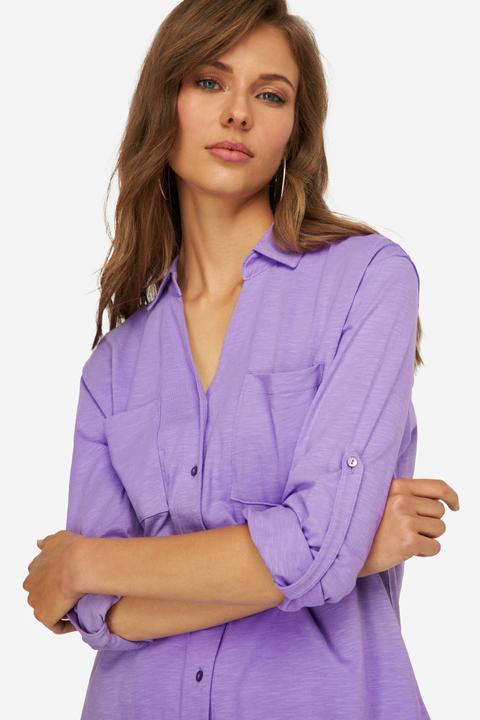 Immagine prodotto Laurasøn Hemd, Jersey, Hemdkragen, Langarm, OEKO-TEX (M)