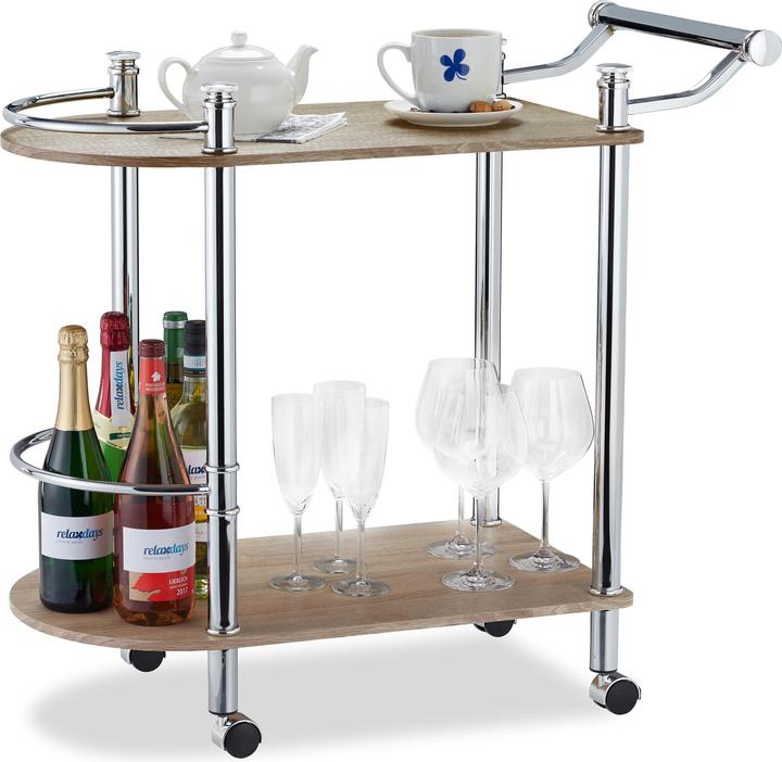 Actual product image Relaxdays Serving Trolley