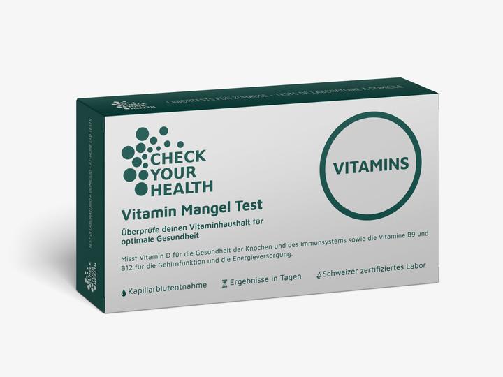 Check Your Health Vitamin Mangel Test