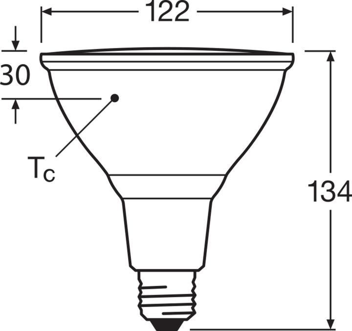 Image du produit Ledvance Lampe LED à réflecteur (E27, 13.50 W, 1035 lm, 6 x, F)