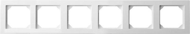 Produktbild Liregus FRAME K14-145-06 6P SLIM WHITE EPS (5)