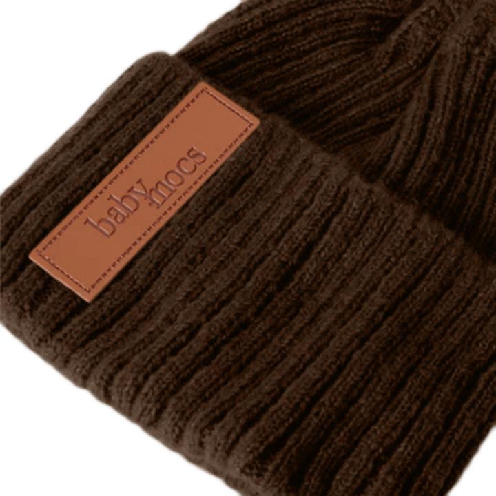 Actual product image BabyMocs Beanie - Brown