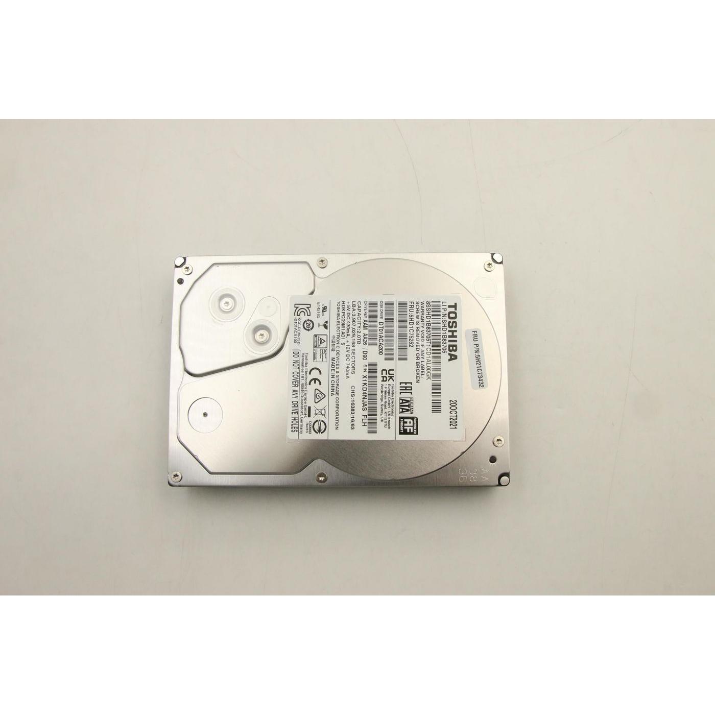 Lenovo Toshiba 3.5" 7200 Mars 2T, Notebook Ersatzteile