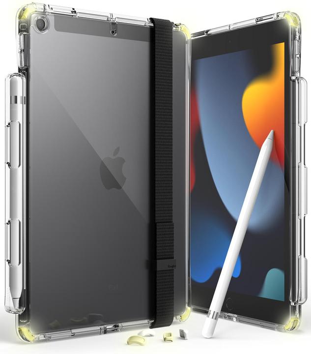 Ringke Fusion case cover with gel frame for ipad 10.2 # 39 # 39 2021/2020/2019 clear (fps586r41) (Apple iPad 2019 (7. Gen), Apple iPad 2020 (8. Gen), Apple iPad 2021 (9. Gen))
