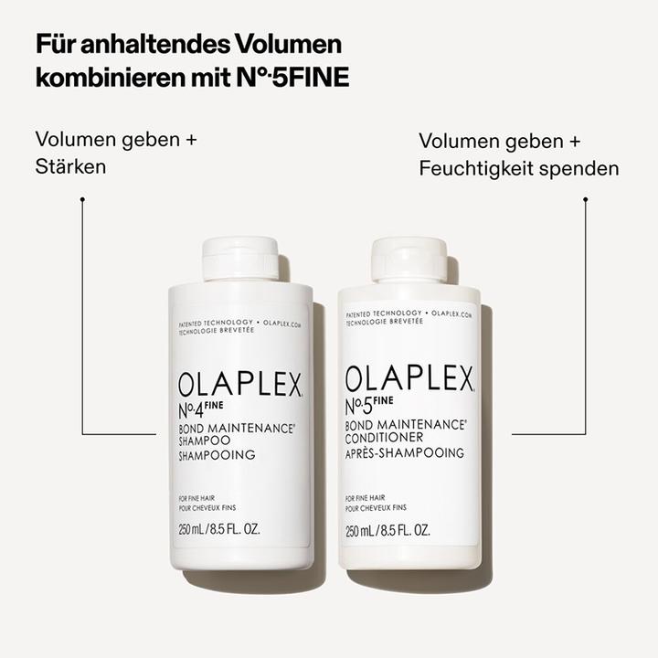 Valeurs nutritives et ingrédients Olaplex No. 4 Fine Bond Maintenance Shampoo - 1000ml (1000 ml, Shampoing liquide)