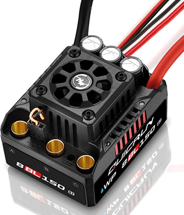 Image du produit Hobbywing QuicRun WP8BL150 G2 Régulateur Brushless 150A 3-6s pour 1:8