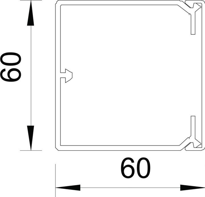 Productafbeelding OBO Bettermann OBO wand- en plafonddoorvoerWDKstone grijs (200 cm)