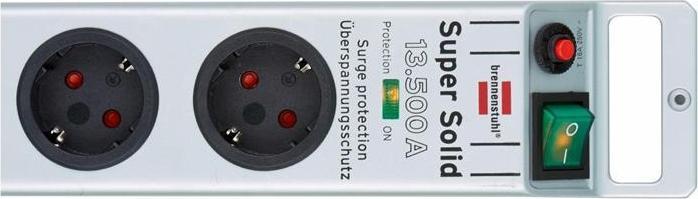 Image du produit Brennenstuhl Super Solid (5x, CEE 7/3, 2.50 m)