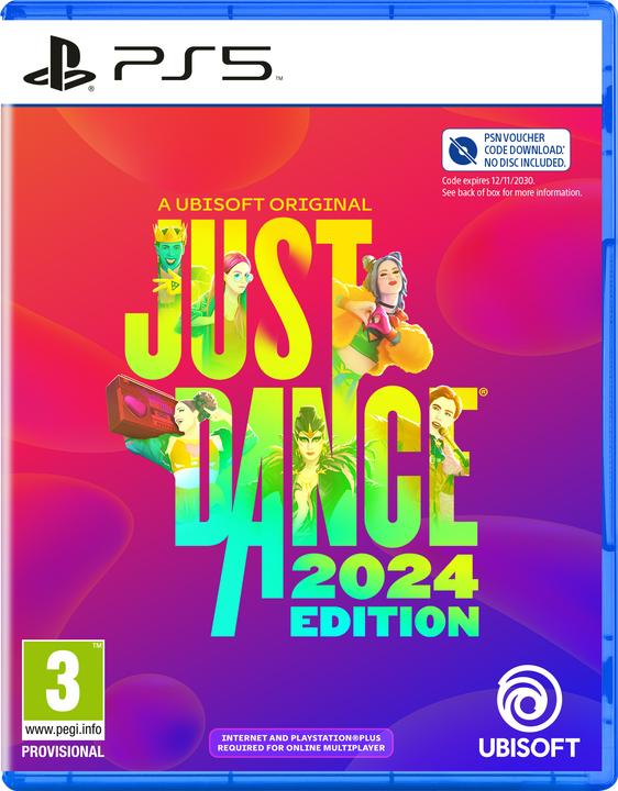 Image du produit Ubisoft Just Dance 2024 Edition (Code in Box) (PS5, EN)