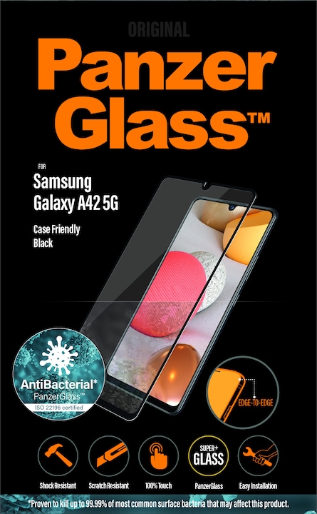 Actual product image PanzerGlass Case Friendly (1 Piece, Samsung Galaxy A42 5G)