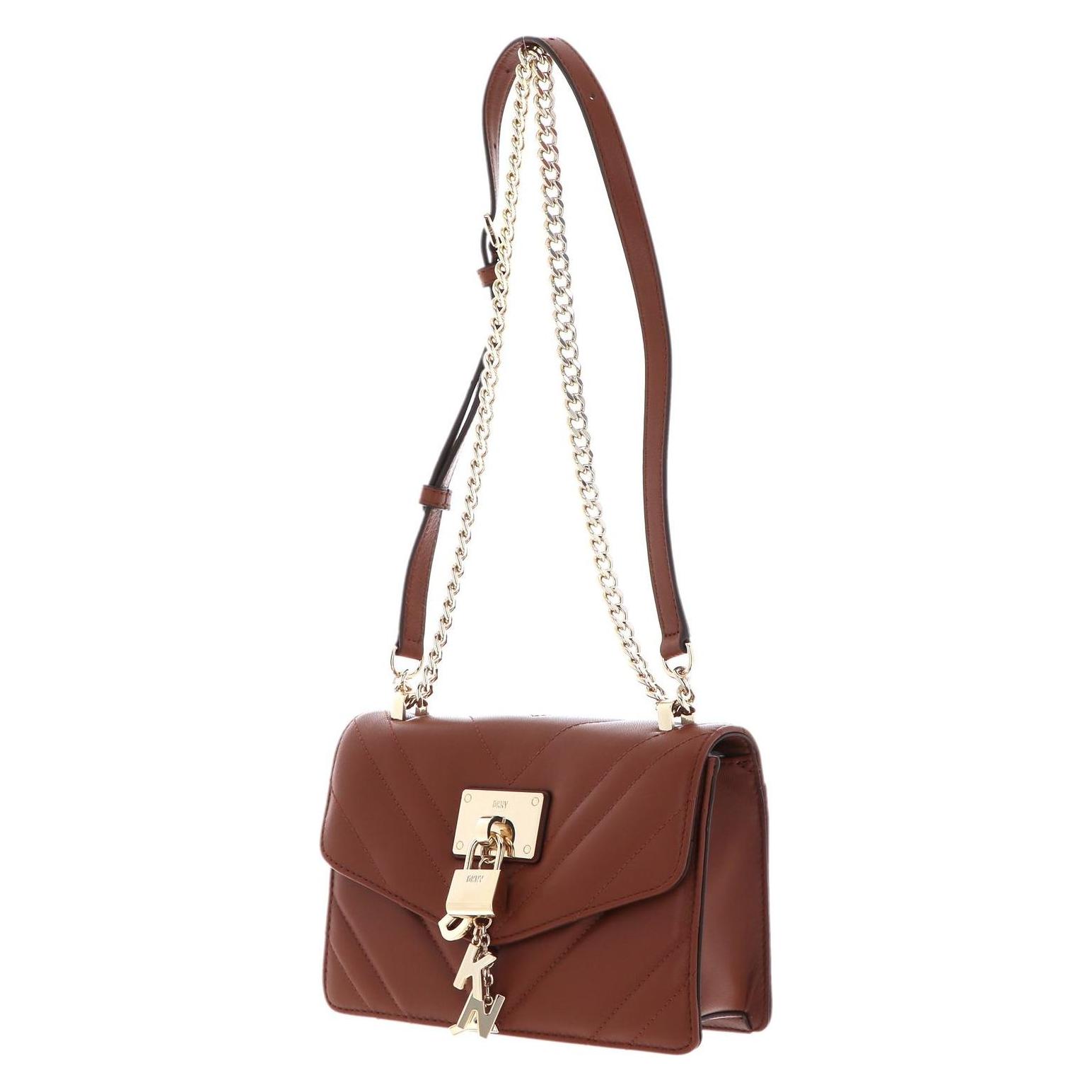 Dkny, Damen, Handtasche, Elissa Shoulder Bag, Braun