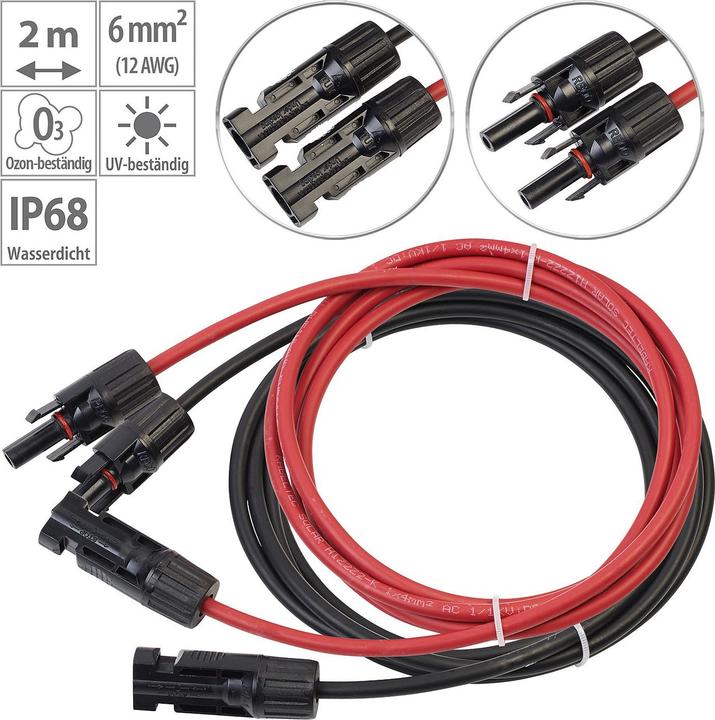 Produktbild Revolt Solar-Verlängerungskabel (Solarkabel)