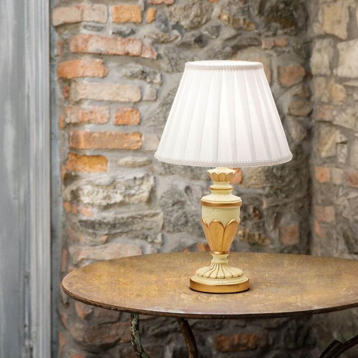 Actual product image Ideal lux FIRENZE table lamp E14 ⌀240mm white 012889 (E27)