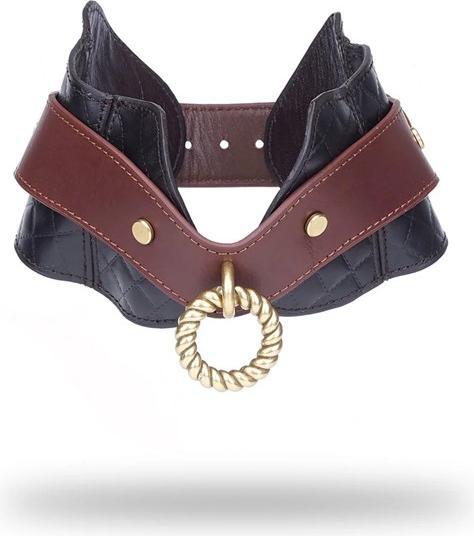 Produktbild Liebe Seele Haltungshalsband aus Leder mit Leine