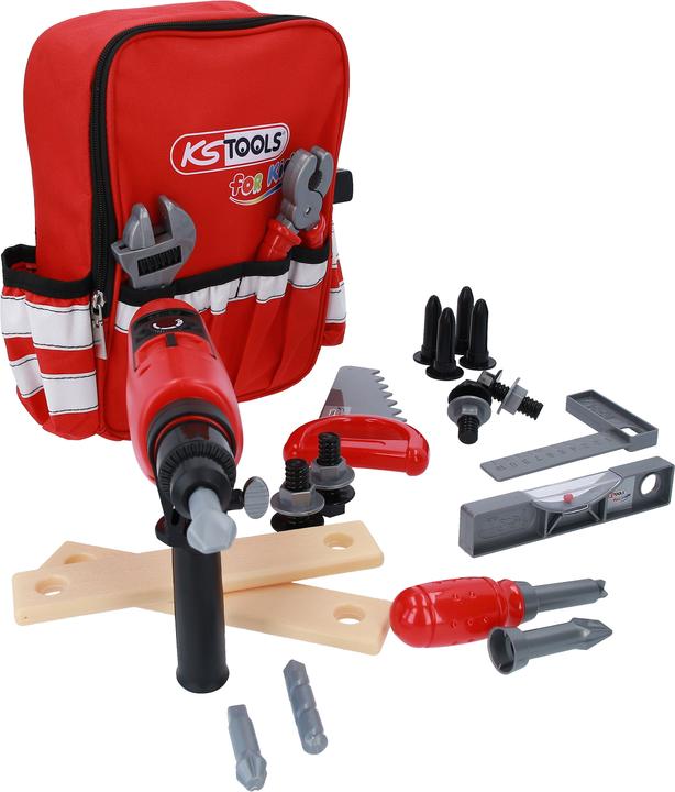 Image du produit KS Tools Jeu d'outils avec sac à dos pour enfants