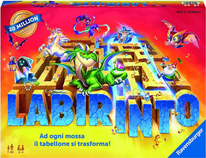 Immagine prodotto Ravensburger Labirinto (Italiano, 2 - 4 Giocatori)