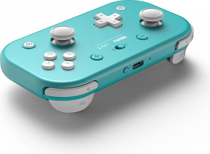 Actual product image 8bitdo Lite 2 Turquoise (Android, Switch Lite, Switch)